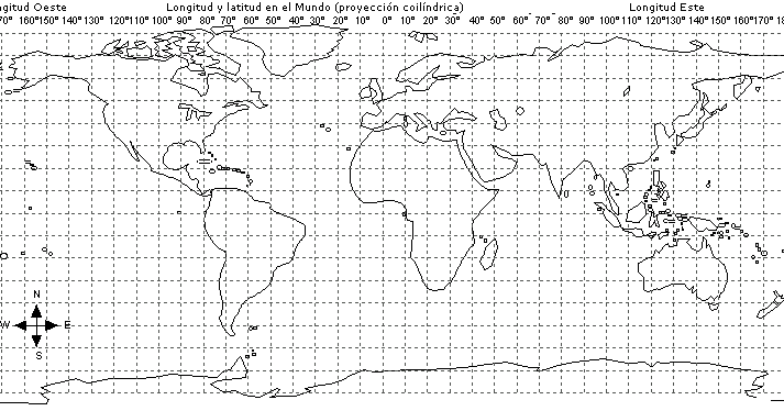 Top Imagen Planisferio Con Coordenadas Viaterra Mx