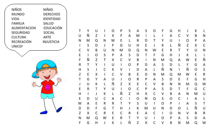 Resultado de imagen de actividades de los derechos de los niños